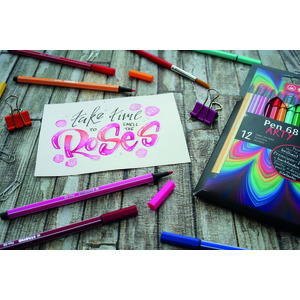 PEN 68 15 FEUTRES COLORIS PASTELS ASSORTIS