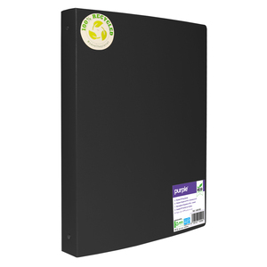 ECO-GREEN CLASSEUR PP RECYCLÉ 32X25 D40 COLORIS NOIR