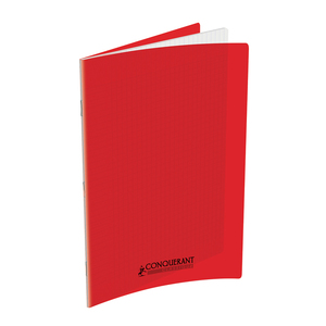 CAHIER PP ROUGE 24X32 60P SÉYÈS 90G PIQURE