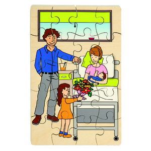 PUZZLE MAMAN ET BÉBÉ