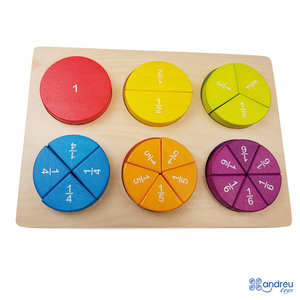 PUZZLE D'APPRENTISSAGE DES FRACTIONS