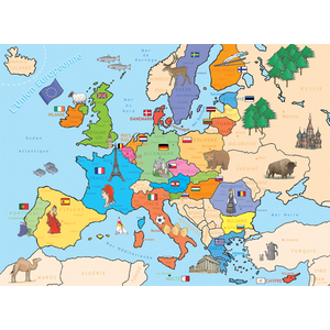 PUZZLE NATHAN - CARTE D'EUROPE