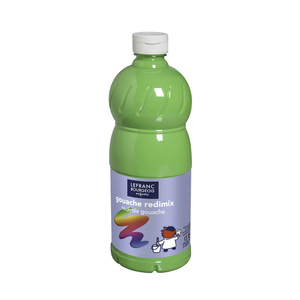 LEFRANC FLACON GOUACHE 1L VERT CLAIR