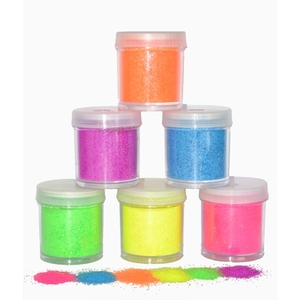 POUDRE DE PAILLETTES FLUORESCENTES 6 SALIERES 45G