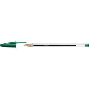 CRISTAL MEDIUM STYLO BILLE VERT