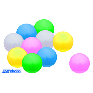 10 BALLES D'EVEIL Ø 7,60CM ASSORTIES