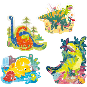 PUZZLES PROGRESSIFS LES DINOSAURES