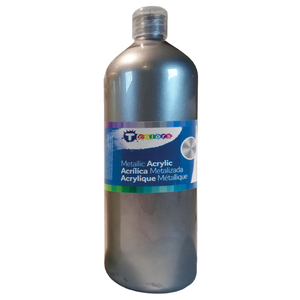 FLACON ACRYLIQUE 500 ML ARGENT