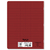 CAHIER PP RECYCLÉ 17X22 96P SÉYÈS ROUGE